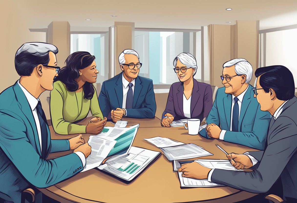 A group of financial experts discussing the longevity of $1 million in retirement