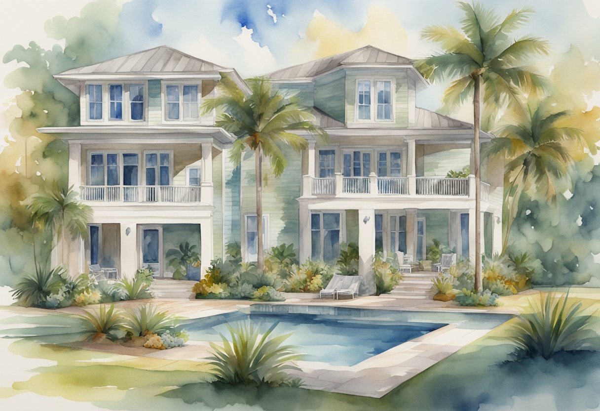 A diverse range of property types in Florida showcases various investment strategies in real estate