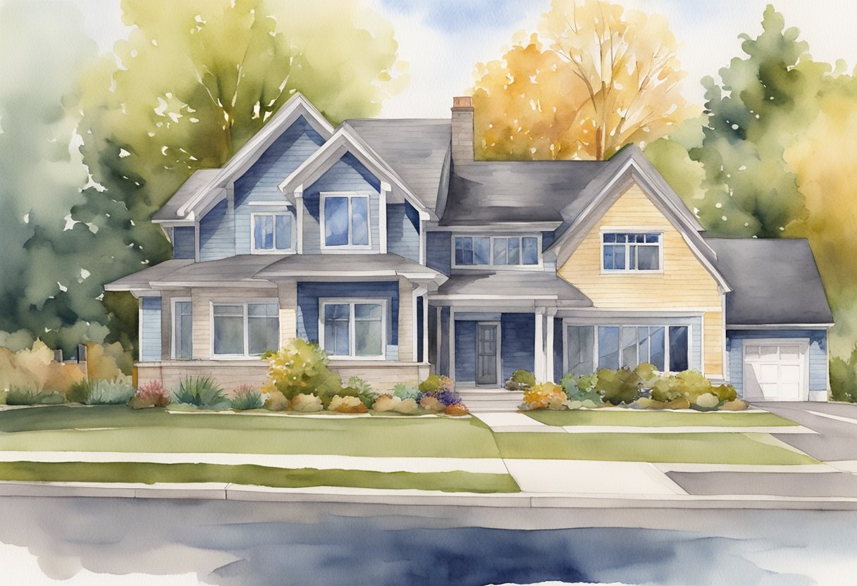 A diverse real estate portfolio in Minnesota: a mix of residential, commercial, and industrial properties, with varied architectural styles and landscapes
