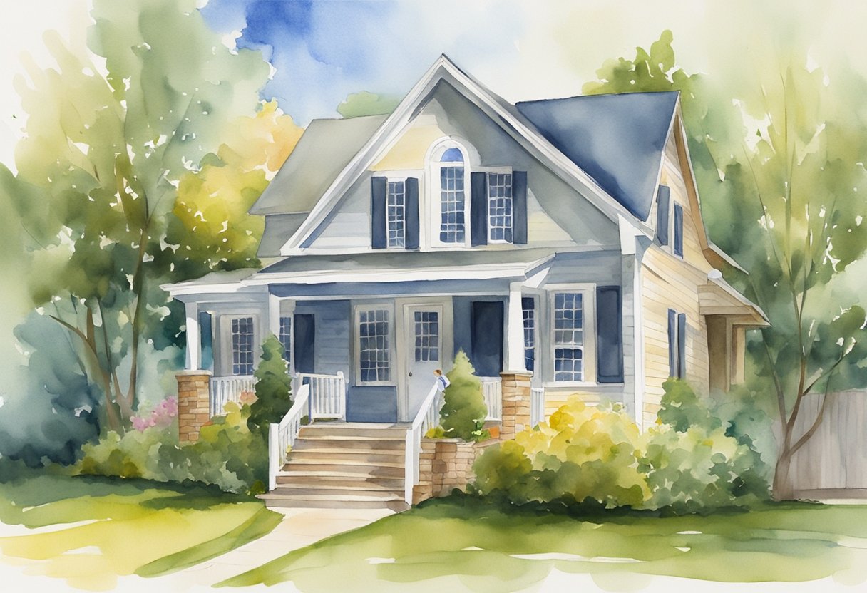 A real estate investor reviews foreclosure listings in Virginia, analyzing market trends and property values