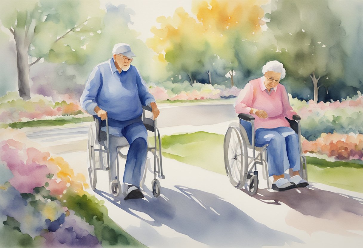 A person's Social Security benefits continue if they go to a nursing home