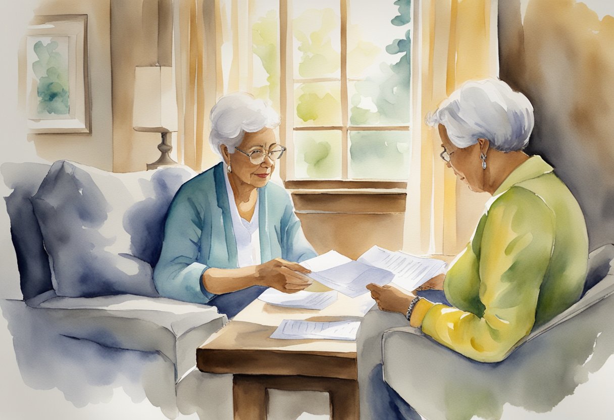 A woman receives a letter stating that she may be eligible for survivor benefits from her ex-husband's social security, despite his remarriage