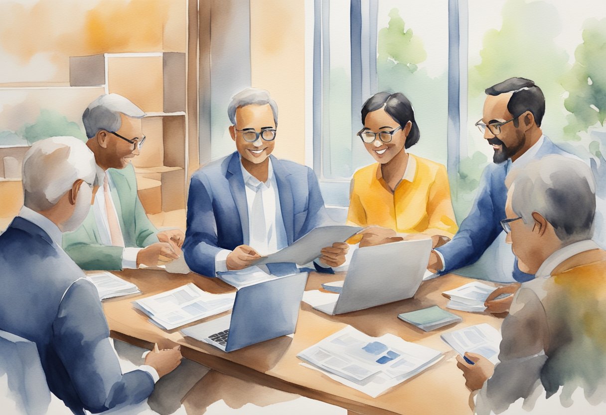 Investors receiving regular payments from peer-to-peer lending