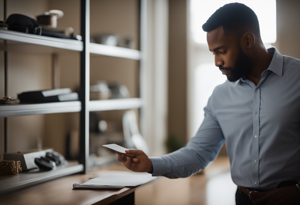 A property manager reviews rental listings, conducts property inspections, communicates with tenants, handles maintenance requests, and manages financials
