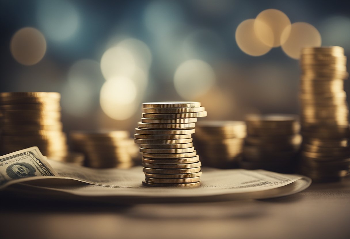 A diverse set of assets like real estate, commodities, and small business ownership are displayed, symbolizing wealth growth beyond the stock market