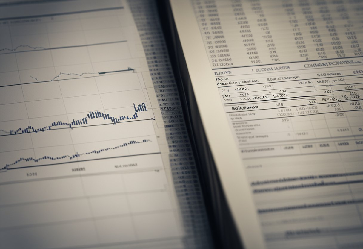 A stack of financial documents with "6% Rule" crossed out, replaced with "Alternatives" in bold. Charts and graphs show varying percentages