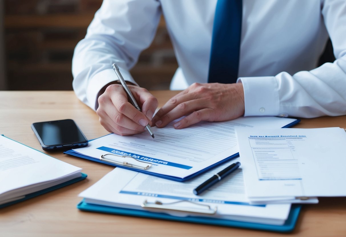 A person researching legal and tax documents for real estate investment in Omaha, Nebraska