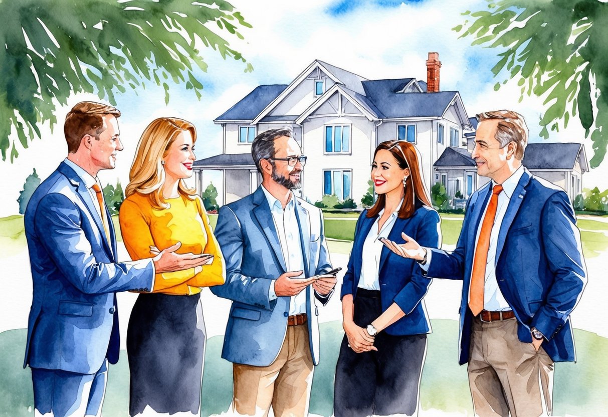 A local real estate team discussing investment opportunities in Salem, OR