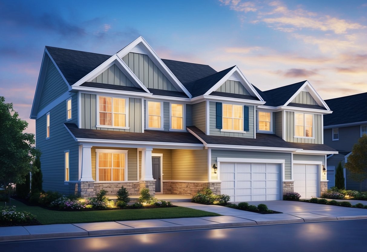 A well-maintained rental property with updated features and landscaping, attracting potential tenants and boosting passive income