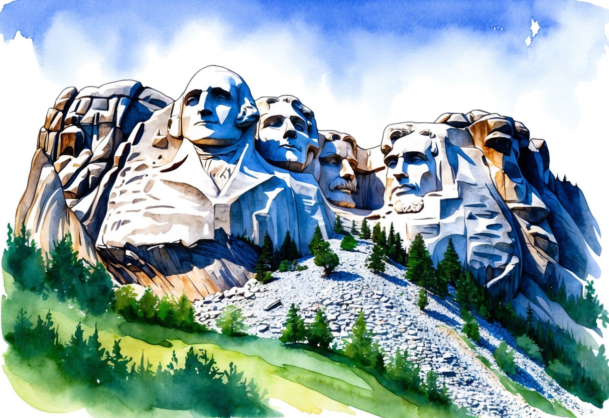 A bustling real estate market surrounds Mount Rushmore, with new developments and investment properties popping up amidst the scenic backdrop of the iconic monument