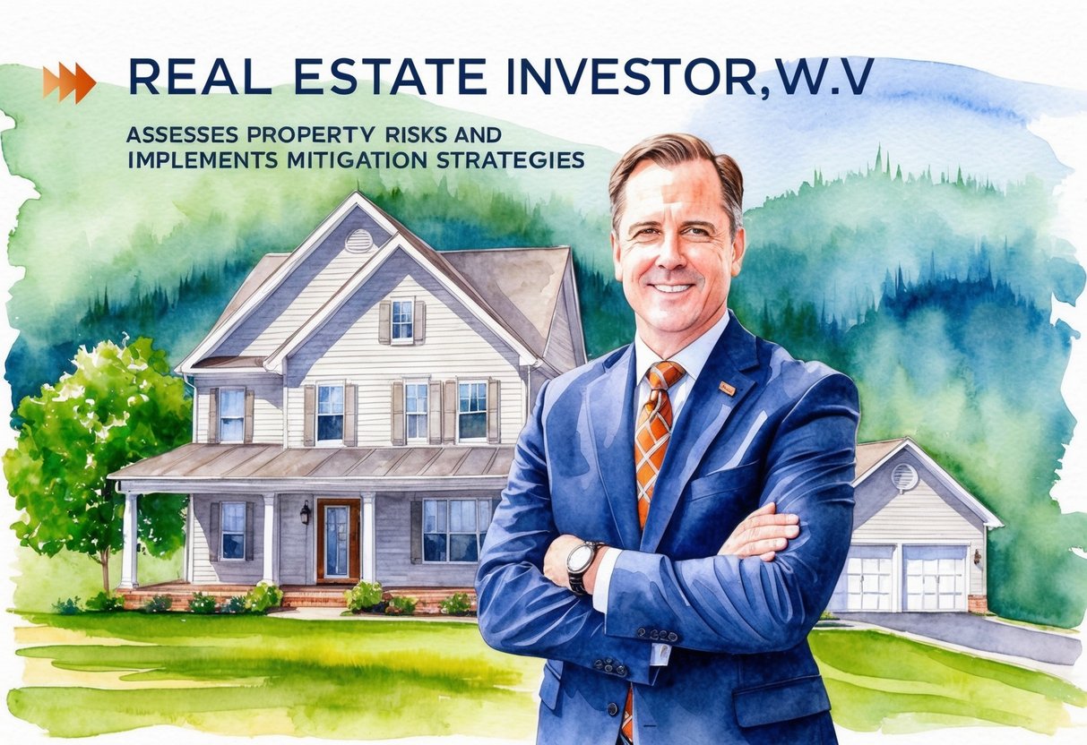 A real estate investor in Morgantown, WV assesses property risks and implements mitigation strategies