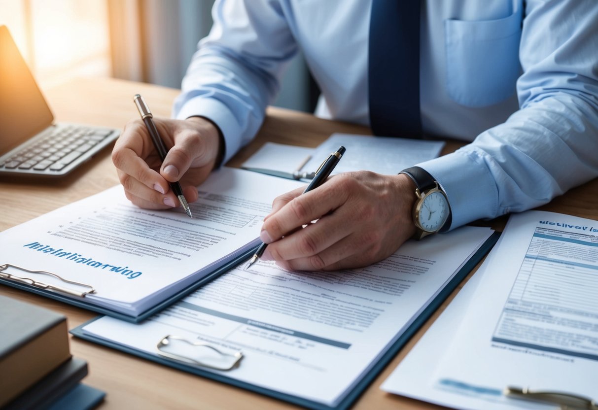 An attorney reviewing legal documents and regulations related to real estate investing in Green Bay, WI